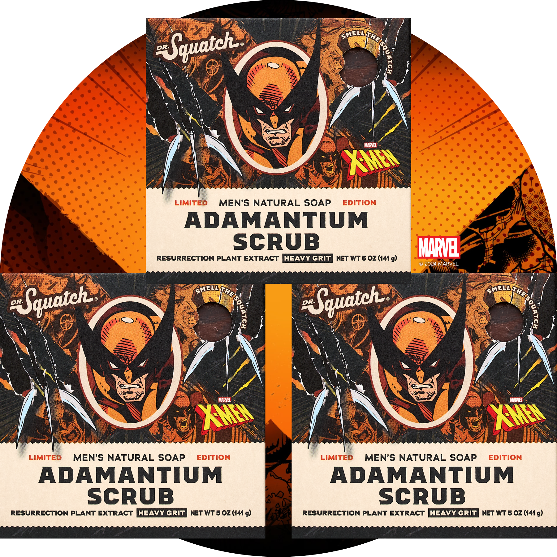 Adamantium Scrub 3-Pack