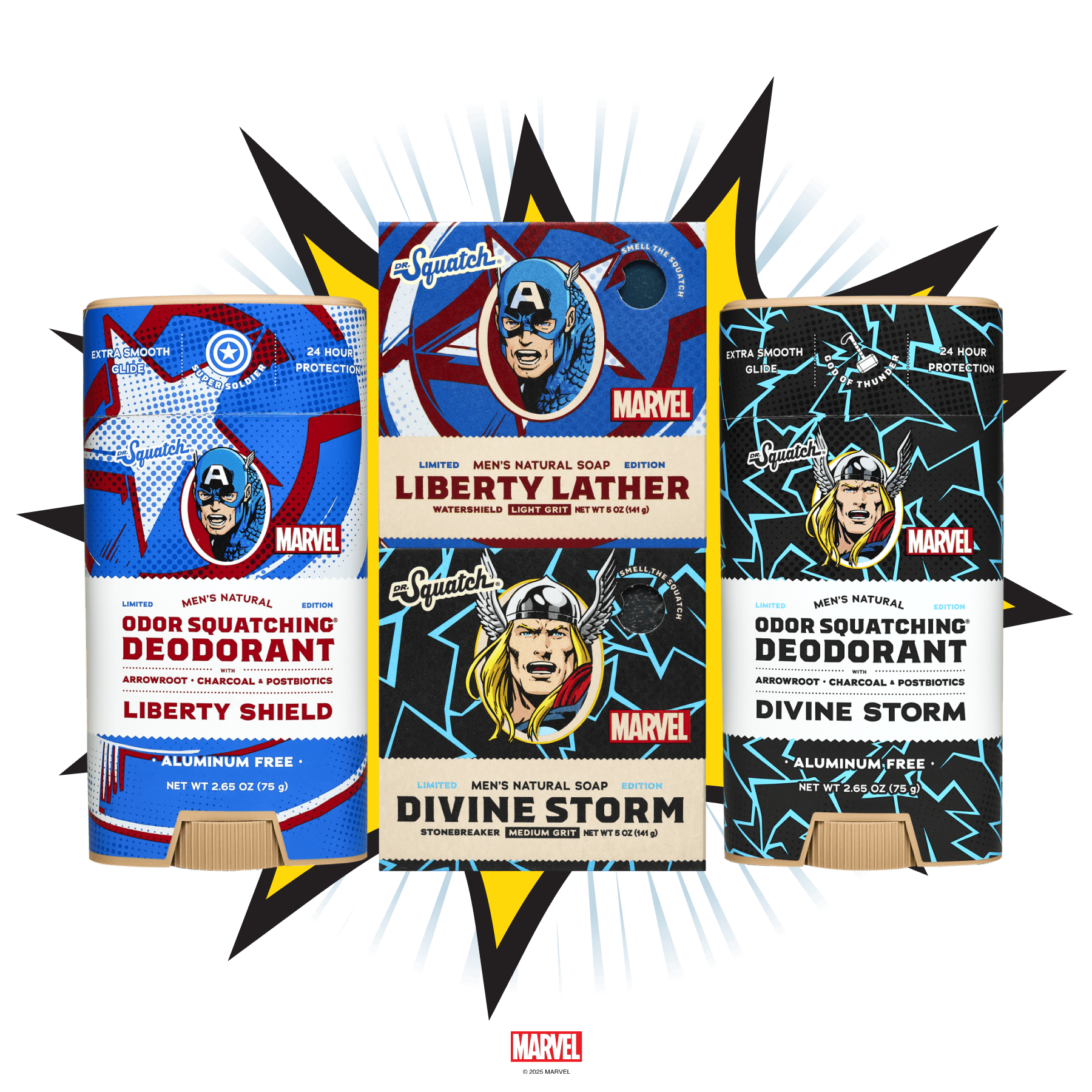 Avengers Soap & Deodorant Set